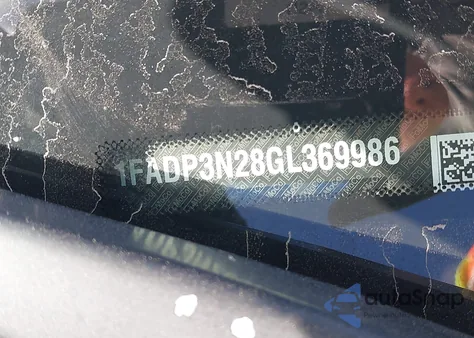 2016 Ford Focus Titanium из США, поврежденный, VIN 1FADP3N28GL369986